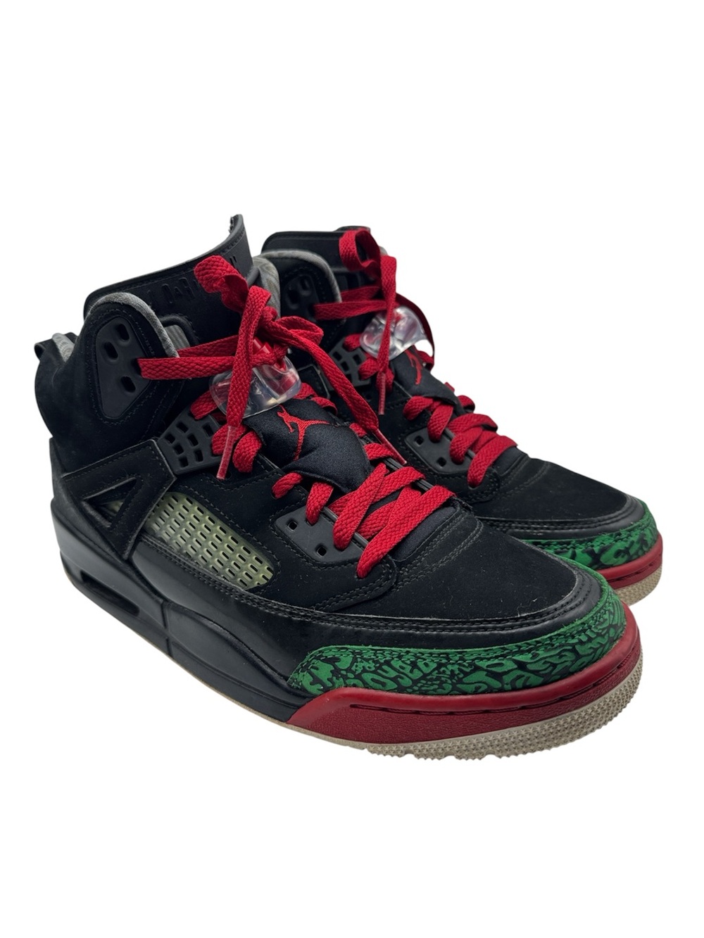 NIKE JORDAN SPIZIKE BLACK VARSITY RED MENS SIZE 9 315371-026